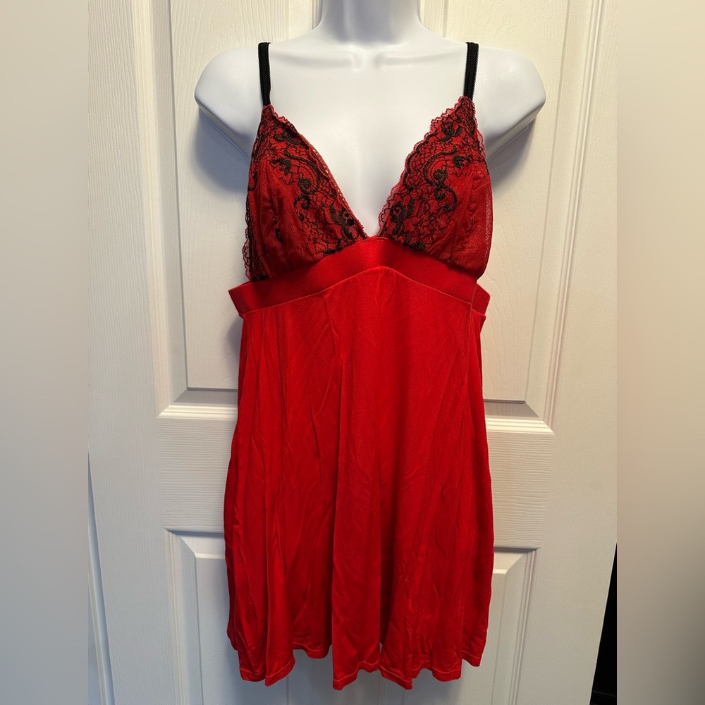 Womens Jezebel demure lace chemise size XL